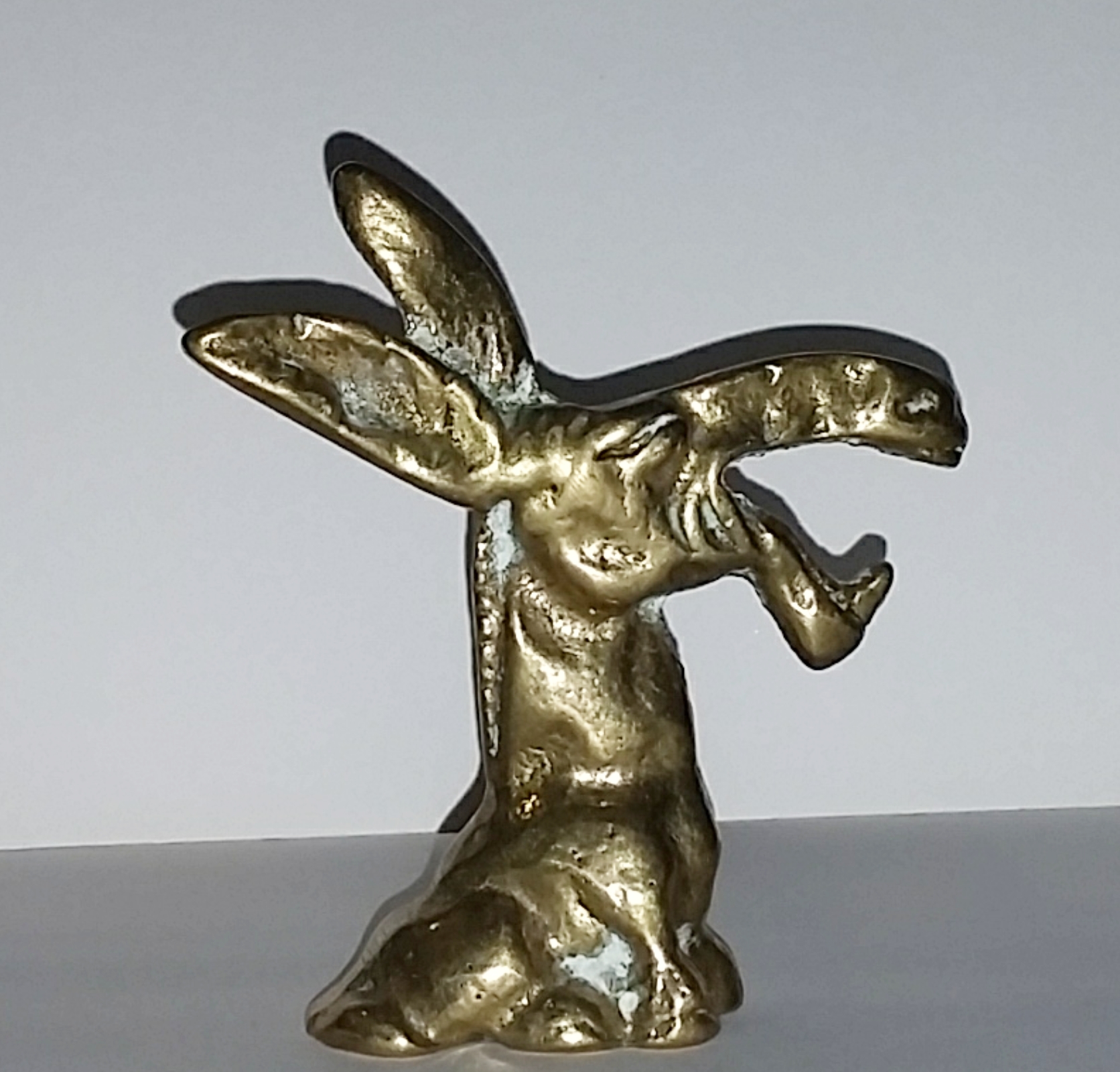 (image for) Laughing Donkey Head Tiller Pin